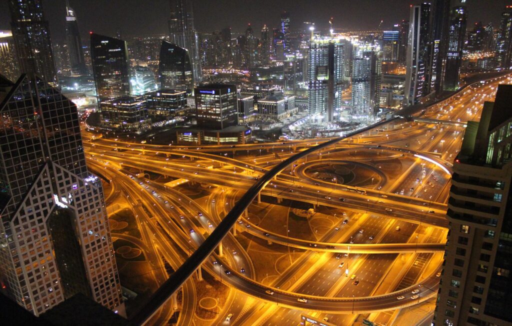 Dubai top view